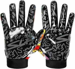 Guantes de fútbol gaélicos personalizados de la mejor calidad, cómodos, transpirables, de cuero, de látex, a la moda, impresos, a bajo precio, diseña tu propio gaélico - Product Image 3