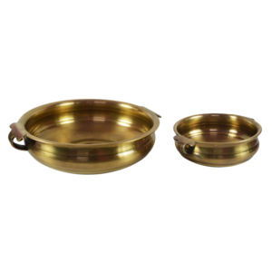 ชุดโคมไฟโลหะคุณภาพสูง 3 ชิ้น พร้อมทองเหลือง สำหรับตกแต่งภายในบ้าน โคมไฟดิวาลีสำหรับตกแต่งบ้าน - Product Image 6