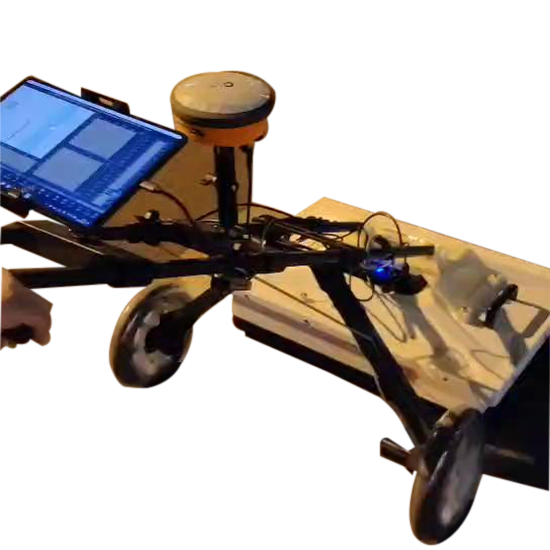 Civil Underground Pipeline Locating Ground Penetrating Radar Geophysical Tunnel Hollow Locator