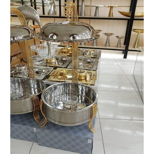 High Quality <b>Food</b> Serving Chaffing Dishes <b>Food</b> <b>Buffet</b> Display <b>Warmer</b> Chaffing Dishes <b>Buffet</b> <b>Warmer</b> for Wholesale Suppliers - Product Image 1