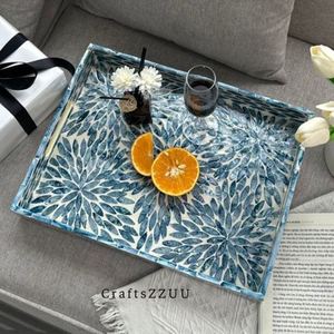 Nueva bandeja de servicio de resina de diseño de estilo moderno de una sola pieza con forma y tamaño personalizados a un precio muy asequible - Product Image 3