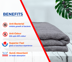 900 GSM Super Soft Cotton Large <b>Bath</b> <b>Towel</b> 70 x 140 cm - Product Image 2