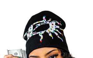 Nuevo Gorro de Invierno Unisex de Alta Calidad al por Mayor, Gorro de Punto Negro con Pedrería y Logotipo Personalizado - Product Image 5