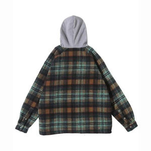 Camisa a cuadros de algodón 100% grueso y cálido, estilo casual, antiarrugas, ecológica, para hombre, estilo motero y leñador, estilo urbano, venta al por mayor. - Product Image 2