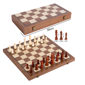 Caja de Ajedrez de Madera de Lujo, Diseño Clásico Premium, Alta Calidad, Hecha a Mano, Duradera, Ecológica, para Uso en Exteriores, Estilo Coleccionista Elegante - Product Image 6