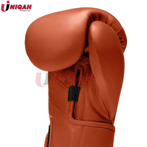 Guantes de boxeo con logotipo personalizado de alta calidad, cuero de lucha profesional con cierre con cordones, la mejor calidad para artes marciales - Product Image 6