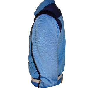 Chándal deportivo para hombre de alta calidad con logotipo personalizado, chándal de poliéster cortavientos, ropa de calle con cremallera - Product Image 6