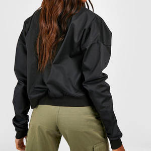 Chaqueta Bomber de Invierno con Bordado de Logotipo Personalizado, a la Moda, Cortavientos, Ecológica, Transpirable, para Mujer - Product Image 5