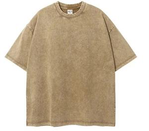 CAMISETA ESTILO VINTAGE - GRIS, Nueva Camiseta para Hombre, Camiseta Casual de Manga Corta, Hombros Caídos, Estilo Hip Hop - Product Image 6