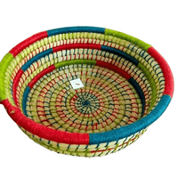 Paniers de rangement personnalisés de qualité supérieure, paniers en jonc de mer, paniers en fer éco-responsables faits à la main, prix abordable, paniers ronds pour articles divers, exportation du Bangladesh