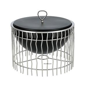 Meilleures ventes Réchauffeur d'aliments en métal moderne et casserole faite à la main en acier inoxydable avec couvercle Casseroles pour ustensiles de cuisine et hôtels - Product Image 6