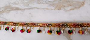 ขอบลูกไม้ลูกปัดแท้สำหรับแฟชั่นและชาติพันธุ์ทำด้วยมือดูเป็นจำนวนมากสินค้าขายส่งพร้อมจัดส่งทั่วโลก - Product Image 2