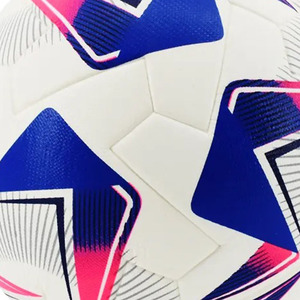 Balón de fútbol hecho a mano de PU tamaño 5 DE PARTIDO personalizado de alta calidad hecho en Pakistán - Product Image 5