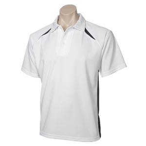 Polo de hombre de artículo fresco de venta en línea, camisetas polo transpirables de bajo precio hechas por el fabricante de Pakistán para hombre con trabajo de panel - Product Image 6