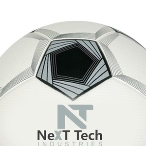 Balón de entrenamiento de fútbol de Next Tech Industries, material de PU para fines de entrenamiento con diseño personalizado y logotipo personalizado - Product Image 6