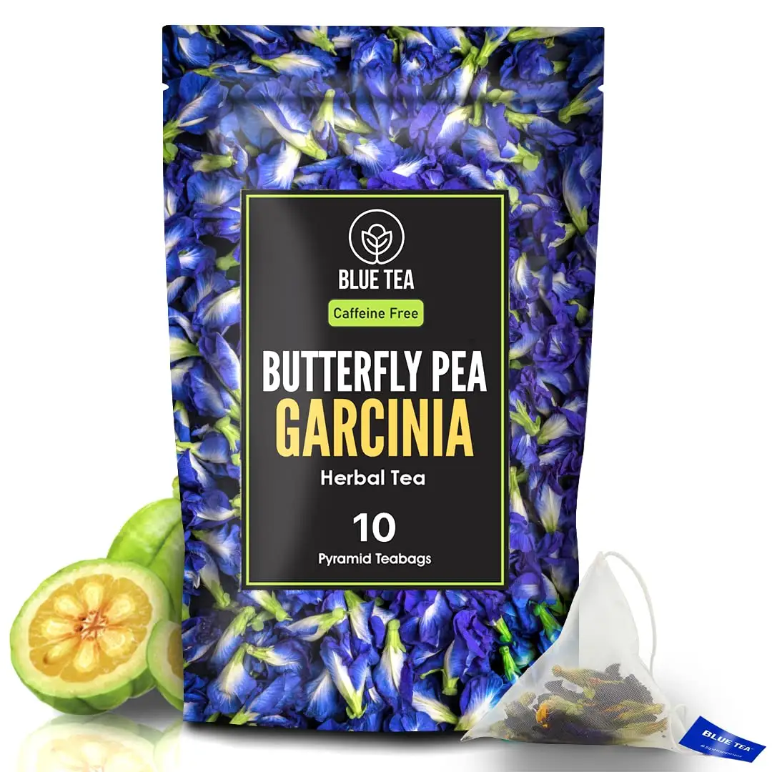 Borboleta Flor De Ervilha Garcinia Sacos De Chá-10 SAMPLER PACK Iced Tea, Cocktails, Mocktails Cafeína livre chá de ervas detox