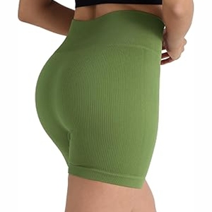 Nuevo 2025 Venta caliente 2025 Mejor precio exigible calidad profesional al por mayor pantalones cortos de Yoga para Mujeres pantalones cortos de Yoga de Spandex - Product Image 4