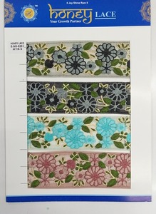 Tela de encaje bordado para cortinas, decoración del hogar y artesanías textiles, adorno de encaje bordado personalizable para diseñadores de boutique - Product Image 5