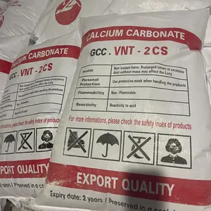 האיכות הטובה ביותר לבן לבן 98% מצופה CaC03 אבקת סידן פחמתי לבן מוכרי וייטנאם