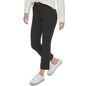 Calvin Klein Jeans Pantaloni a Zampa d'Elefante a Vita Alta da Donna Stile Semplice in Denim Nero Taglia XS (XL) - Traspiranti e Lavabili - Product Image 3