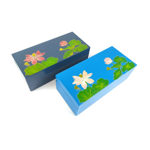 Coffret laqué maison cadeau & décoration bon prix boîtes en laque pour chambre accessoires de vanité - Product Image 1