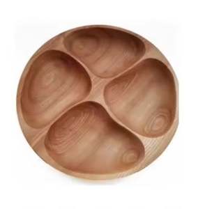 Nouveauté Décoration de Noël Plateau à fruits secs en bois pour la décoration intérieure moderne en bois - Product Image 2