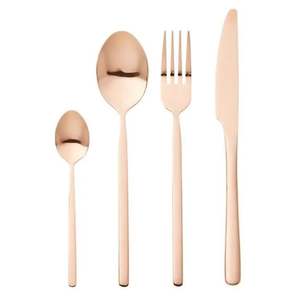 Ensemble de couverts en cuivre de haute qualité Couverts design pour les salades-Passe au lave-vaisselle disponible à prix de gros - Product Image 6