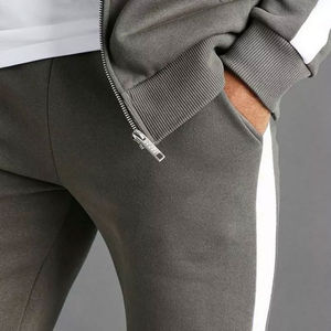 2024 nuevo chándal con cremallera para hombre, chaqueta y pantalones con capucha estampados de 2 piezas, ropa deportiva de otoño - Product Image 6