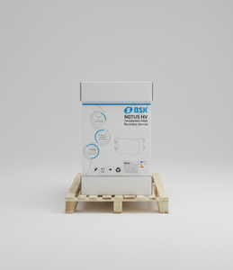 Système de récupération de chaleur (HRV) silencieux BSK Ventilation NOTUS Slim A+ à haut rendement énergétique 400m/h, pour usage industriel, résidentiel et commercial, certifié CE - Product Image 6