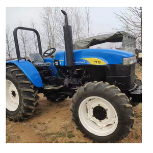 Nuevo 75Hp New Holland Tractor 4WD Agricultura Dirección hidráulica Tractores diesel para la venta - Product Image 1