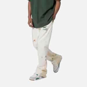 กางเกงวอร์มผ้าฝ้ายระบายอากาศได้สำหรับทั้งชายและหญิงกางเกงวิ่งแบบผูกเชือกยางยืดแบบลำลองสำหรับฤดูใบไม้ร่วงและฤดูหนาว - Product Image 5