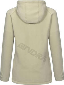 2025 femmes Style décontracté hiver pull à capuche sweat XS taille couleur unie Logo personnalisé imprimé col zippé pour la saison d'automne - Product Image 3