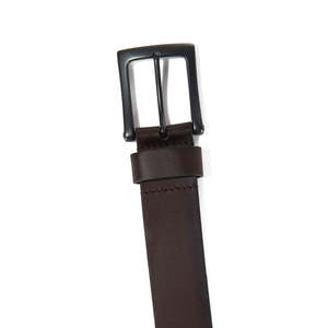 Cinturón Formal de Cuero Vacuno Genuino de Alta Calidad Personalizado para Hombre, Transpirable, Impermeable, con Hebilla de Aleación de Lujo - Product Image 3