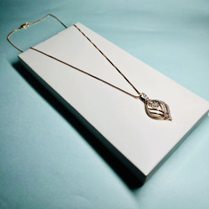 Exclusivo 14K oro rosa natural diamante colgante directo de fábrica al por mayor GGL certificado H I Color SI3 I1 claridad - Product Image 1