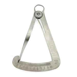 Medicab Instruments Reusable Manual Orthodontic <b>Caliper</b> Surgical Dental Tooth Thickness <b>Measuring</b> <b>Tool</b> Stainless Steel Material - Product Image 5