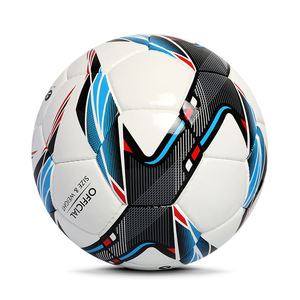 Ballon de football de taille 5 de qualité supérieure, cousu à la machine, thermocollé, léger, pour l'entraînement sportif, ligue officielle - Product Image 4