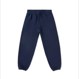 Pantalones de Jogger informales de primera calidad para hombre, tela transpirable de ajuste de cintura media relajada para actividades de entrenamiento deportivo - Product Image 1