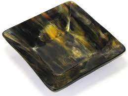 Plateau de fruits secs en corne de buffle Viking pour table à manger bol décoratif en corne de buffle naturel formes ovales plat en corne, Shav - Product Image 4