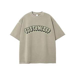 เสื้อยืดพิมพ์ลายเสื้อยืดพร้อมโลโก้สำหรับผู้ชายเสื้อยืดออกแบบได้ตามต้องการ - Product Image 4