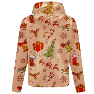 Conjunto Deportivo Navideño Más Vendido en Tallas XL y XXL, Conjunto de 2 Piezas con Pantalones Cargo de Talla Grande, Atuendo Navideño - Product Image 3