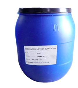 Lauril éter sulfato de sodio 70 (SLES 70)-Materia prima cosmética y detergente CAS No. 9004-61-9 Pasta adhesiva blanca de pureza 70% - Product Image 2