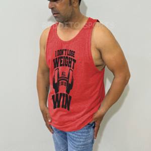 เสื้อกล้ามฟิตเนสสำหรับผู้ชายและเด็กผู้ชายดีไซน์ตามสั่งพร้อมเทคนิคฟอกสีขนาดพิเศษทันสมัยและราคาถูก - Product Image 2