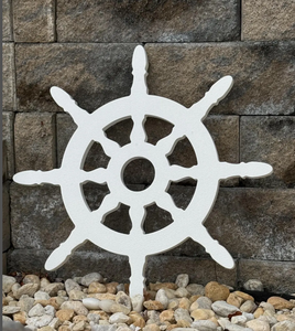 Calidad de jardín náutico resistente a la intemperie, la mejor rueda de barco náutico, decoración hecha a mano - Product Image 2
