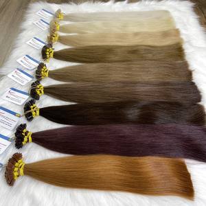Extensions de cheveux humains à pointe de kératine à prix d'usine Extension de cheveux à pointe plate Cheveux humains vietnamiens - Product Image 3