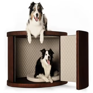 Cuccia per Cani Grande in Acciaio Inossidabile di Alta Qualità, Nuova, Rimovibile, Impermeabile, Insonorizzata, Regolabile, Pieghevole, con Gancio a Motivo Solido - Product Image 1