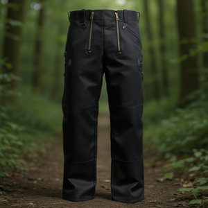 Klaus <b>Work</b> Trousers Size 52 <b>Black</b> FHB Workwear - Product Image 3