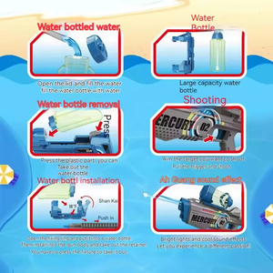 Directo de fábrica M2 Pistola de agua automática para niños Adultos Juguetes eléctricos Juguetes Para Los Ninos Pistola de agua - Product Image 3