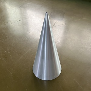 Cono de Aluminio <span class=keywords><strong>1060</strong></span> Personalizado para Hilado |   Altura máxima 710 mm |   Fabricación de Conos Metálicos OEM |   Anodizado/Pintado en Polvo |   Certificado ISO9001 - Product Image 6