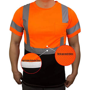 Comfortable Quick Dry Waterproof Safety T-Shirt with LED <b>Flash</b> Customized Logo High Quality Men's Winter Workwear Wholesale <b>Sale</b> - Product Image 3