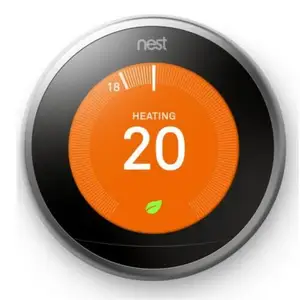 Termostat Google Nest Learning, generasi ke-3, HITAM